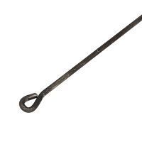 Spitsa-petlya osma 250 mm (qora metall)